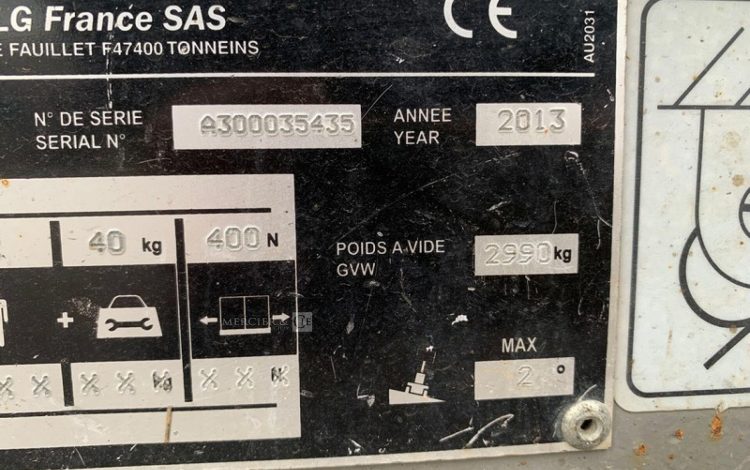 JLG TOUCAN 10E  127570