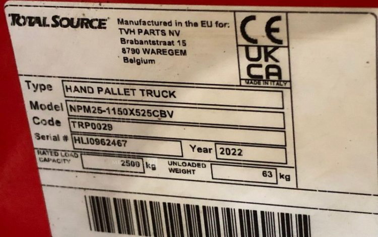 TOTAL SOURCE NPM25- 1150 X 525 CBV  47MAM92025