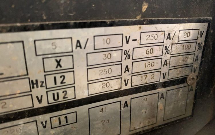 SAF NERTINOX 250P 0389-0304  TIG748207