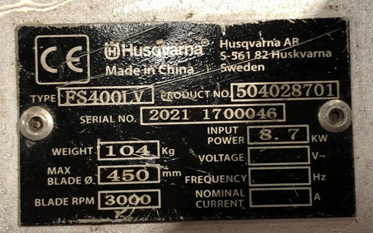 HUSQVARNA FS400LV  91MAM92025