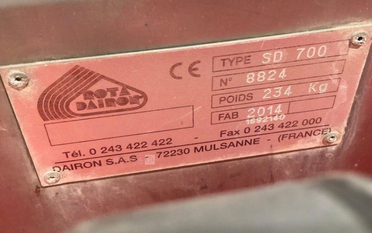 ROTADAIRON SD700  27MAM92025