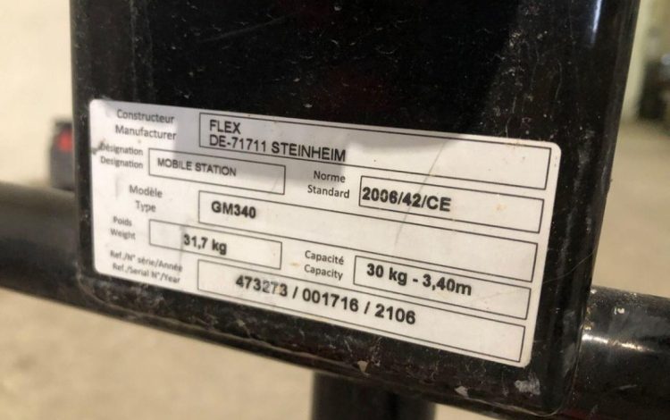 FLEX GM340  26MAM92025