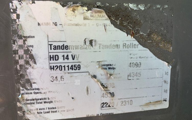 HAMM HD14VV  117943