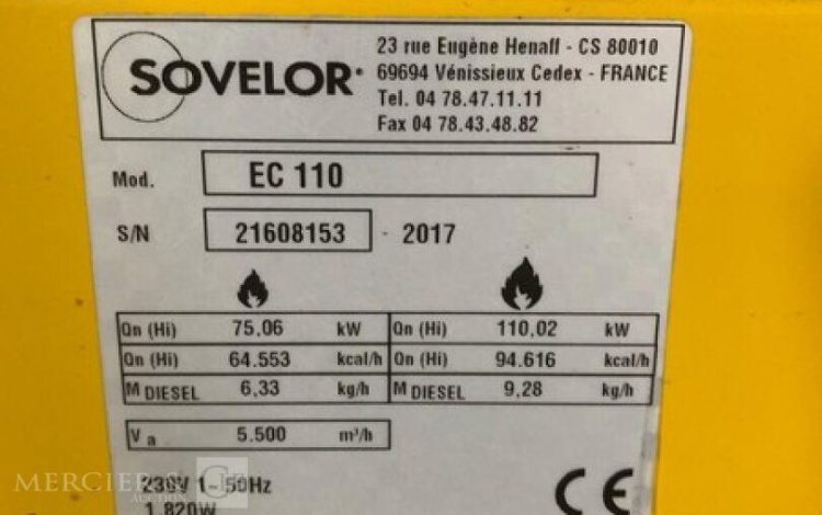 SOVELOR EC110  CID010262