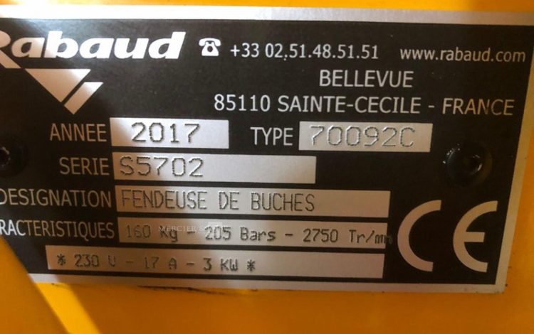 RABAUD 70092C  FEN010127