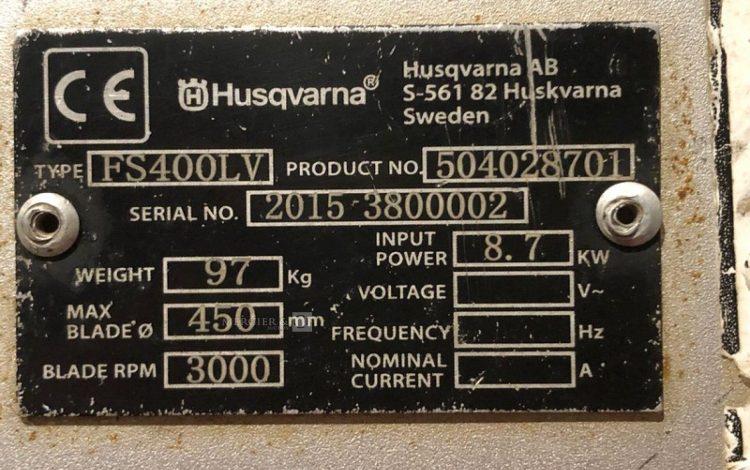 HUSQVARNA FS400LV  SCI010812