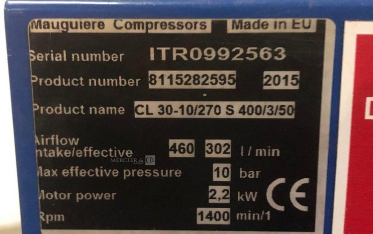 MAUGUIERE CL 30-10/270 S  COM010148