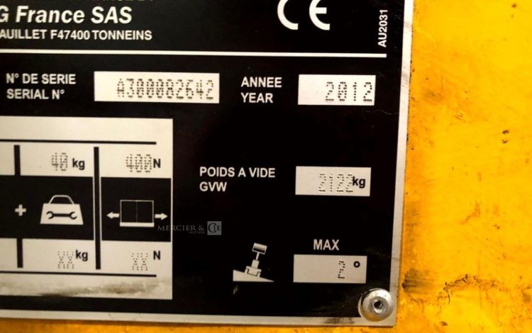 JLG TOUCAN 8E  ELE010285