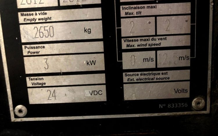 MANITOU 100 VJR EVOLUTION  ELE010312