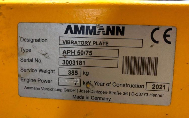 AMMANN APH 50/75  PLA010390