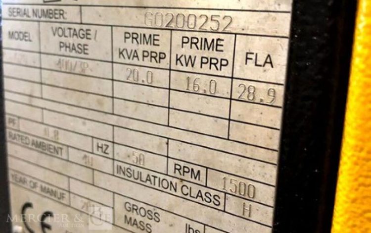 DOOSAN G20  G02010073