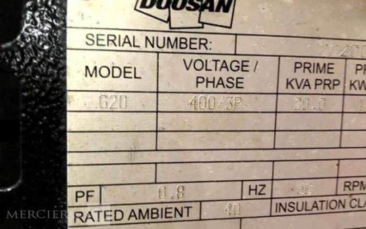 DOOSAN G20  G02010073