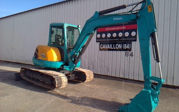 KUBOTA MINI PELLE KX 161-3SZ 2872H 5.7T AN2012 BLEU 81952