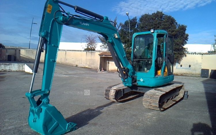 KUBOTA MINI PELLE KX 161-3SZ 2872H 5.7T AN2012 BLEU 81952