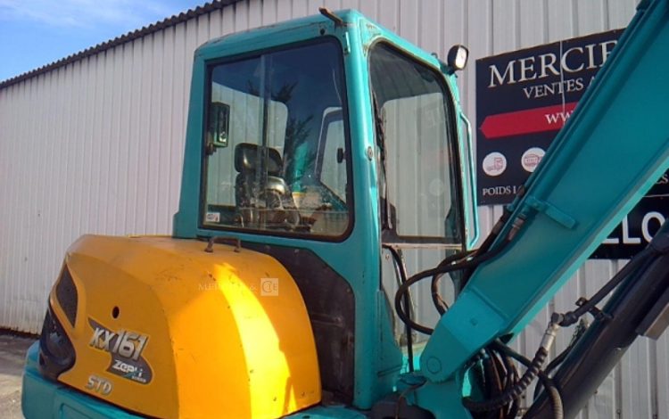 KUBOTA MINI PELLE KX 161-3SZ 2872H 5.7T AN2012 BLEU 81952