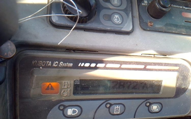 KUBOTA MINI PELLE KX 161-3SZ 2872H 5.7T AN2012 BLEU 81952