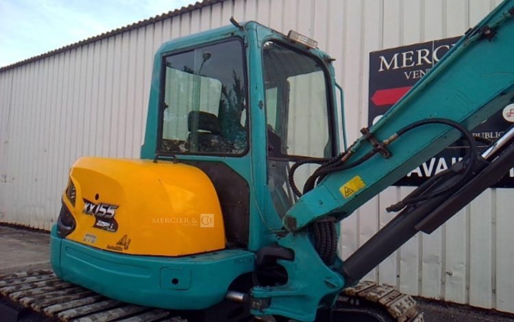 KUBOTA MINI PELLE KX 155-3SZ  7003H 5.5T AN2012 BLEU 81532