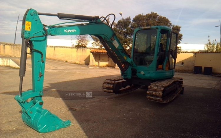 KUBOTA MINI PELLE KX 155-3SZ  7003H 5.5T AN2012 BLEU 81532