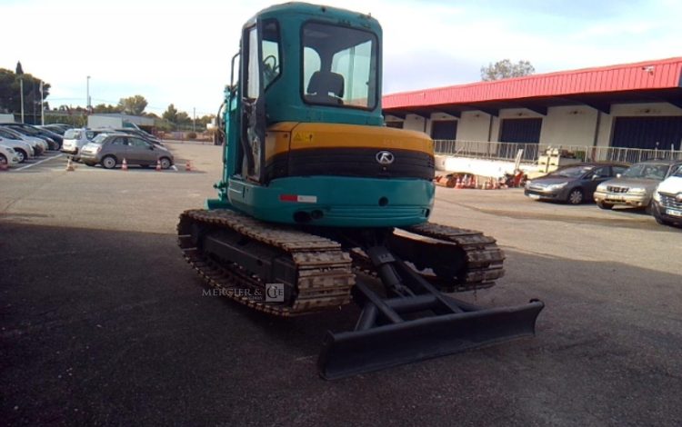 KUBOTA MINI PELLE KX 155-3SZ  7003H 5.5T AN2012 BLEU 81532