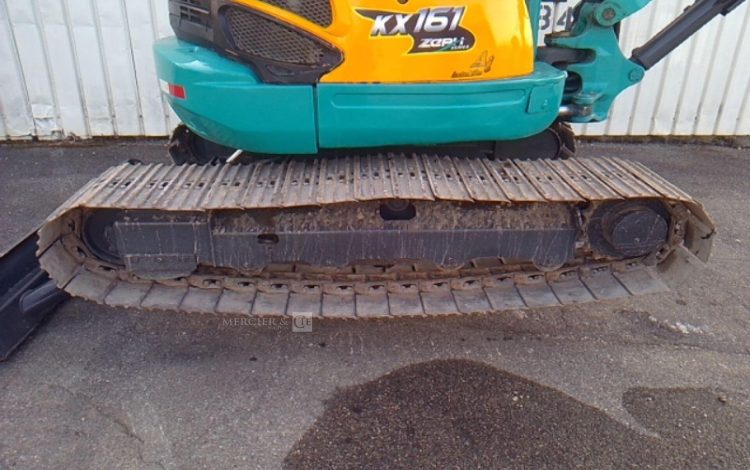 KUBOTA MINI PELLE KX 161-3SZ 1492H 5.7T AN2012 BLEU 82235