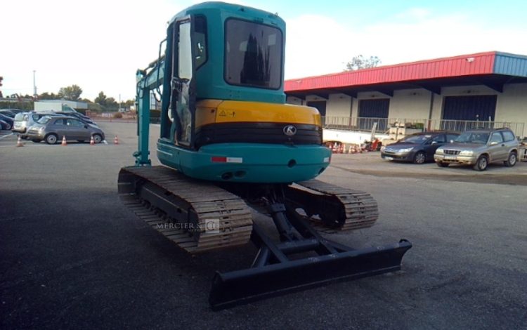 KUBOTA MINI PELLE KX 161-3SZ 1492H 5.7T AN2012 BLEU 82235