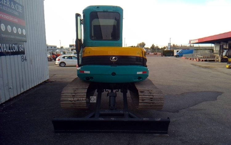 KUBOTA MINI PELLE KX 161-3SZ 1492H 5.7T AN2012 BLEU 82235