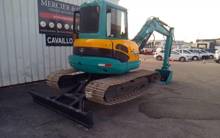 KUBOTA MINI PELLE KX 161-3SZ 1492H 5.7T AN2012 BLEU 82235