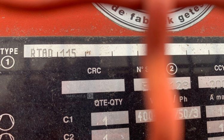 TRANE RTAD 115  28080001