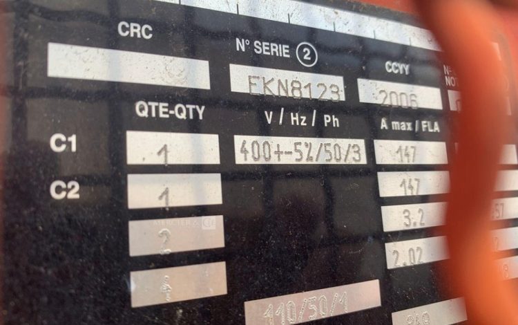 TRANE RTAD 115  28080001