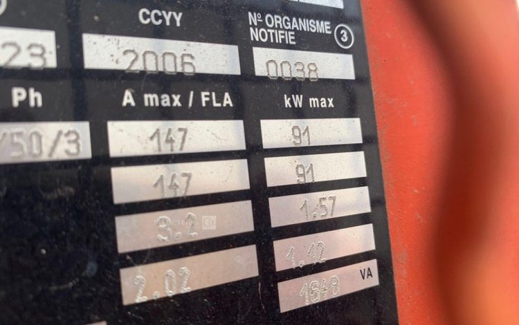 TRANE RTAD 115  28080001