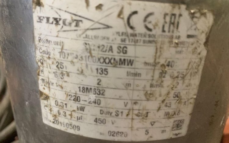 FLYGT SXM 2/A SG  POM011483