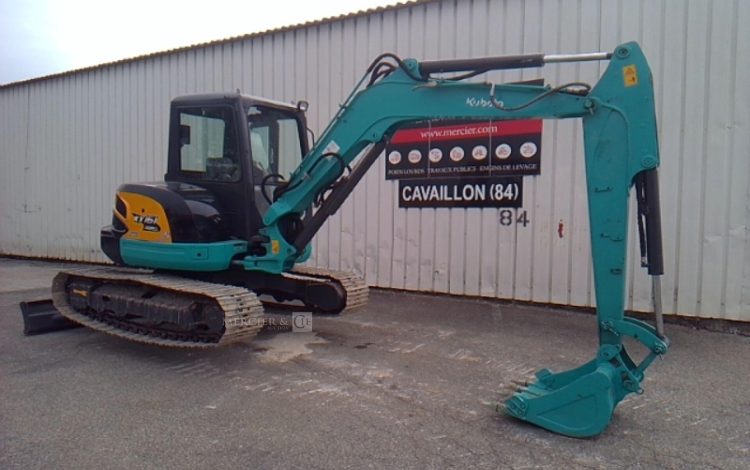 KUBOTA MINI PELLE KX 161-3SZ 5.7T 198H AN2012 BLEU 82969