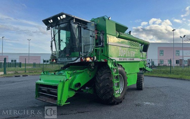 DEUTZ FAHR MOISSONEUSE BATTEUSE F8L513 TOP LINER 4080HTS – DIESEL – 3174 HEURES  4080HTS