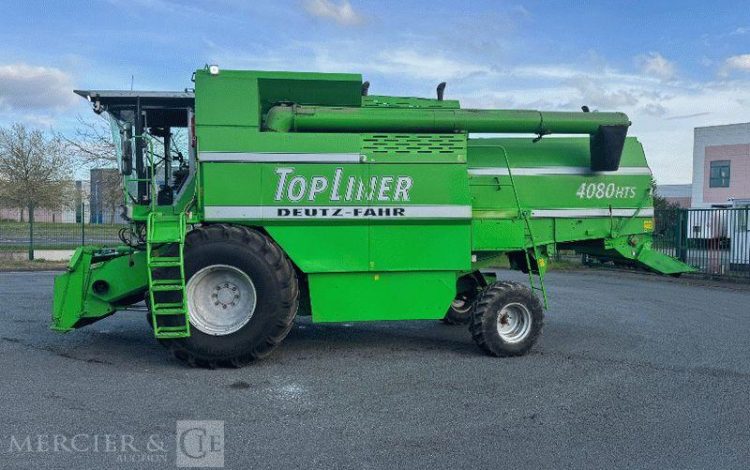 DEUTZ FAHR MOISSONEUSE BATTEUSE F8L513 TOP LINER 4080HTS – DIESEL – 3174 HEURES  4080HTS