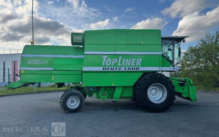 DEUTZ FAHR MOISSONEUSE BATTEUSE F8L513 TOP LINER 4080HTS – DIESEL – 3174 HEURES  4080HTS