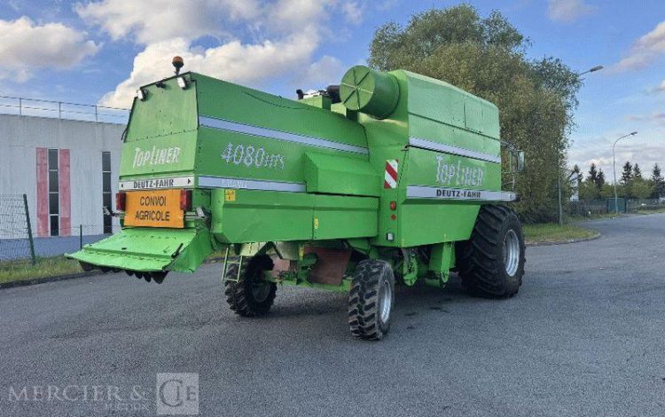 DEUTZ FAHR MOISSONEUSE BATTEUSE F8L513 TOP LINER 4080HTS – DIESEL – 3174 HEURES  4080HTS