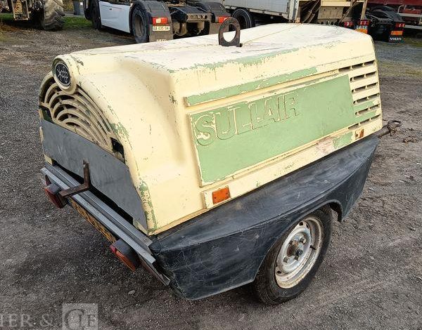 SULLAIR COMPRESSEUR DE CHANTIER SUR ESSIEU  516CJE59