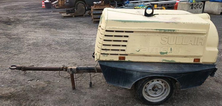 SULLAIR COMPRESSEUR DE CHANTIER SUR ESSIEU  516CJE59