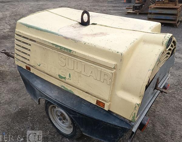 SULLAIR COMPRESSEUR DE CHANTIER SUR ESSIEU  516CJE59