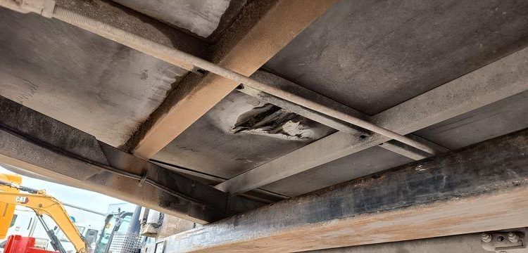 HUBIERE REMORQUE V 3500 TR PORTE ENGIN – 2 ESSIEUX – PTAC 3,5 TONNES –  689CGR59