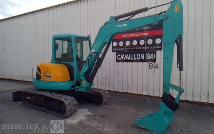 KUBOTA MINI PELLE KX 161-3SZ 226H 5.7T AN2012 BLEU 80206