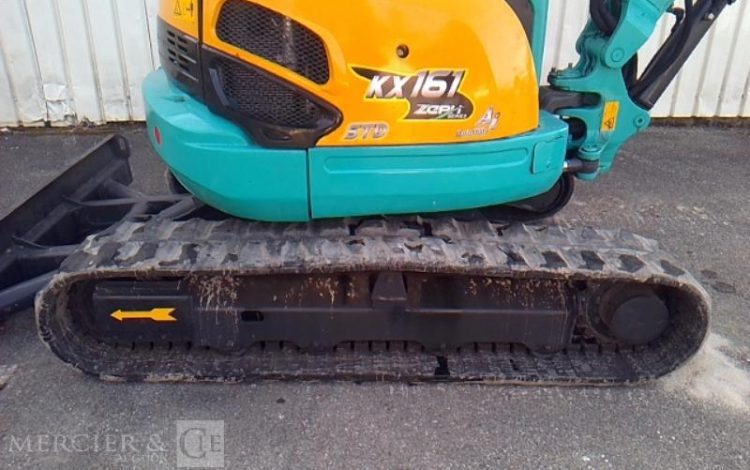 KUBOTA MINI PELLE KX 161-3SZ 226H 5.7T AN2012 BLEU 80206