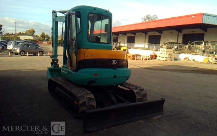 KUBOTA MINI PELLE KX 161-3SZ 226H 5.7T AN2012 BLEU 80206