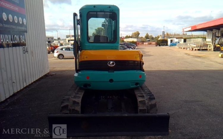 KUBOTA MINI PELLE KX 161-3SZ 226H 5.7T AN2012 BLEU 80206