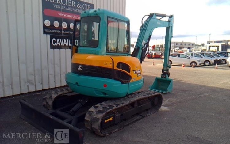 KUBOTA MINI PELLE KX 161-3SZ 226H 5.7T AN2012 BLEU 80206