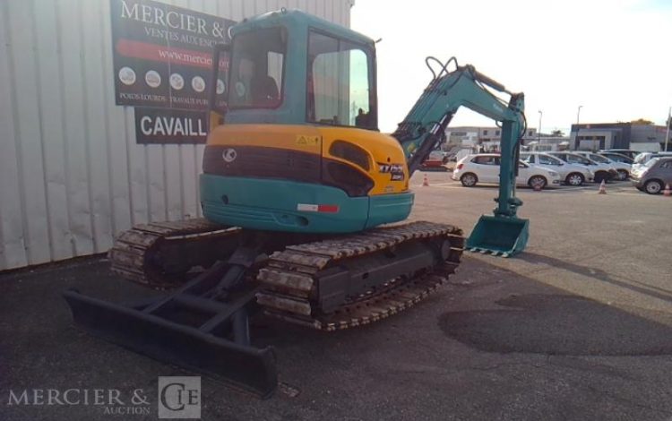 KUBOTA MINI PELLE KX 155-3SZ  7003H 5.5T AN2012 BLEU 81532