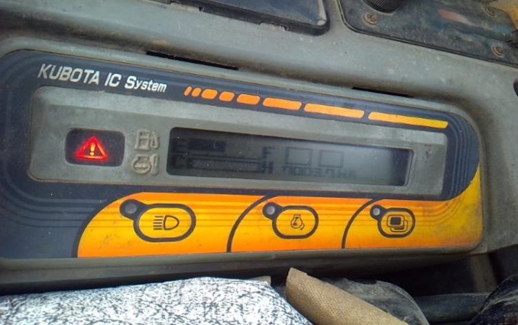 KUBOTA MINI PELLE KX 155-3SZ  7003H 5.5T AN2012 BLEU 81532