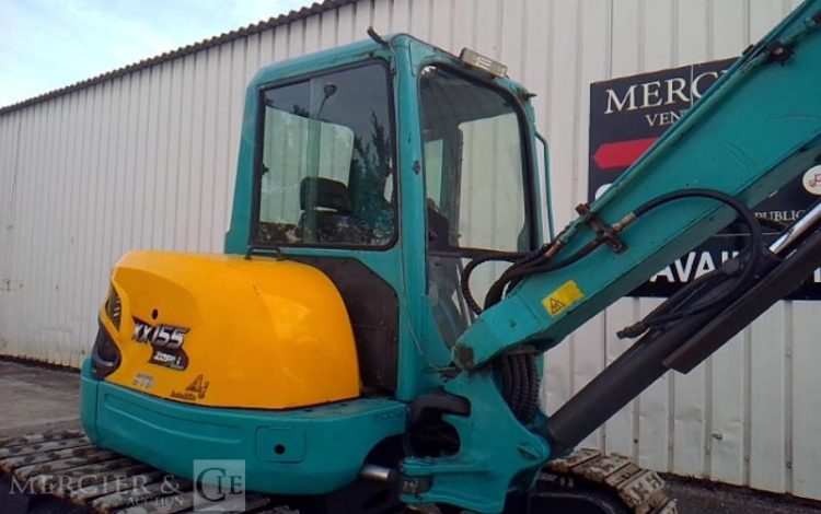 KUBOTA MINI PELLE KX 155-3SZ  7003H 5.5T AN2012 BLEU 81532