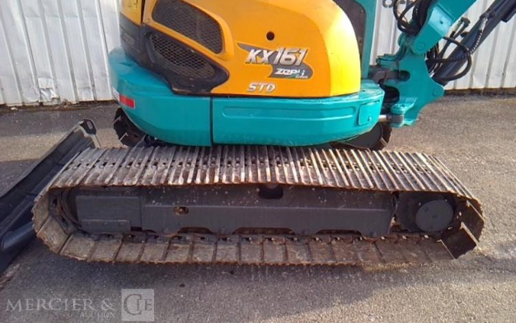 KUBOTA MINI PELLE KX 161-3SZ 2872H 5.7T AN2012 BLEU 81952