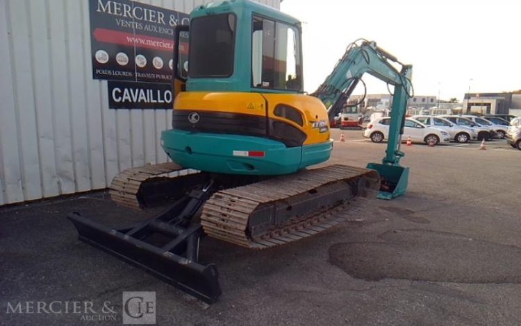 KUBOTA MINI PELLE KX 161-3SZ 1492H 5.7T AN2012 BLEU 82235